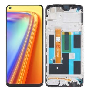 TOUCH+DISPLAY COM FRAME REALME 7/RMX2155 6.5" PRETO