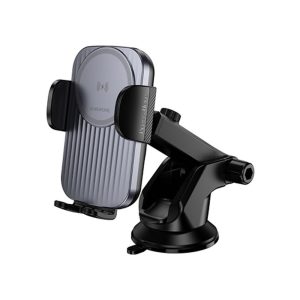 SUPORTE COM CARREGADOR BOROFONE BH222 PRETO 15W WIRELESS PARA PARA-BRISAS