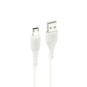 CABO DE DADOS NEW SCIENCE NS-109 BRANCO 2.4A 3M MICRO USB