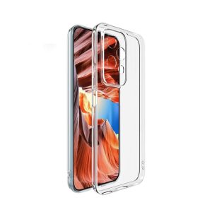 CAPA SILICONE GEL HUAWEI HONOR 200 LITE TRANSPARENTE COM PROTETOR DE CÂMERA