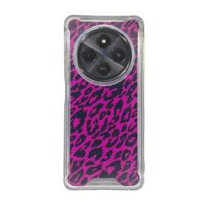 CAPA SILICONE DURA ANTI-CHOQUE XIAOMI REDMI 14C ROSA LEOPARDO