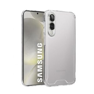 CAPA SILICONE DURA ANTI-CHOQUE SAMSUNG GALAXY S25 EDGE TRANSPARENTE