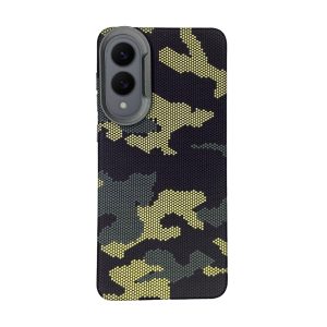 CAPA SILICONE TPU SAMSUNG GALAXY S25 EDGE VERDE CAMUFLAGEM
