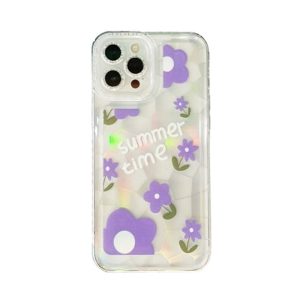 CAPA SILICONE APPLE IPHONE 13 PRO TRANSPARENTE COM PROTETOR DE CÂMERA SUMMER TIM