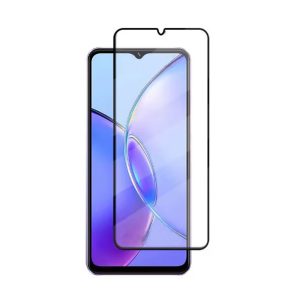PELICULA DE VIDRO 5D COMPLETA VIVO Y17S 6.56" PRETO