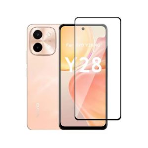 PELICULA DE VIDRO 5D COMPLETA VIVO Y28 4G 6.68" PRETO