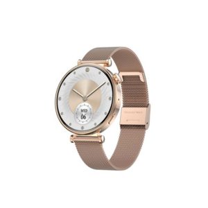 SMARTWATCH BLAVEC W17 ROSA DOURADO 49MM COM FUNÇÃO DE CHAMADA