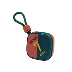 MINI COLUNA BLUETOOTH MTK TF4221 VERMELHO FUTEBOL 3W 500MAH