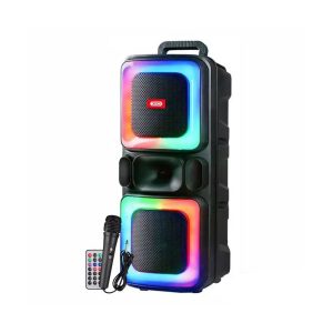 COLUNA AMPLIFICADA XO F55 PRETO 20W USB/BT/FM/MIC TWS