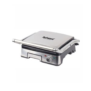 GRELHADOR ELÉTRICO TECHWOOD TGD-2018D PRATA 2000W GRANDE SUPERFÍCIE DE COZEDURA