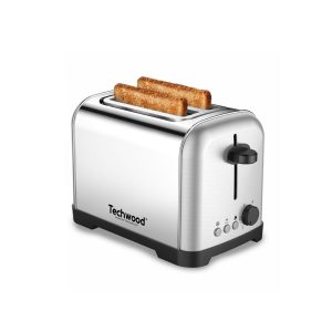 TORRADEIRA TECHWOOD TGPI-2018 PRATA 700W 2 RANHURAS