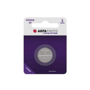 PILHAS AGFAPHOTO CR2016 3V LÍTIO (1UN)