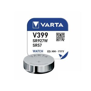 PILHAS VARTA V399/SR57 1.55V ÓXIDO DE PRATA (1UN)