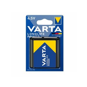 PILHAS VARTA 3LR12 4.5V ALCALINA LONGLIFE POWER (1UN)
