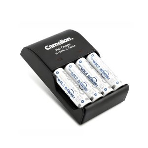 CARREGADOR DE PILHAS CAMELION BC-1002A 2300MAH PARA 4 PILHAS AA/AAA