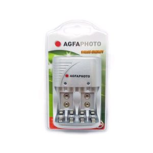 CARREGADOR DE PILHAS AGFAPHOTO APACVE AA/AAA 9V