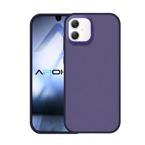 Capa Silicone TPU Samsung Galaxy A05 Roxo Fosco Bumper