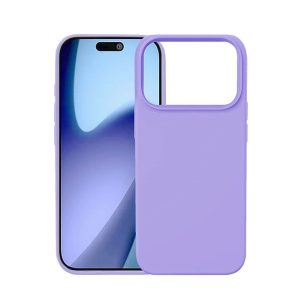 CAPA SILICONE APPLE IPHONE 17 PRO LILAS