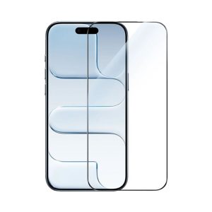 PELICULA DE VIDRO 5D COMPLETA APPLE IPHONE 17 AIR 6.5" PRETO