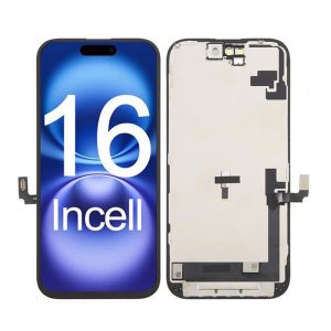 TOUCH+DISPLAY APPLE IPHONE 16 6.1" PRETO HD INCELL