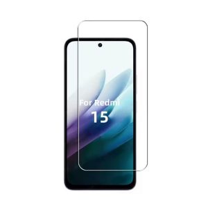 PELICULA DE VIDRO XIAOMI REDMI 15 4G 6.9" TRANSPARENTE (171MM)