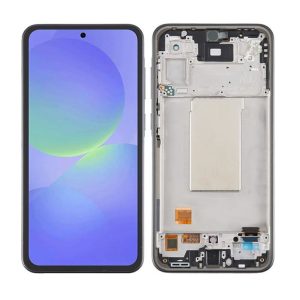 TOUCH+DISPLAY COM FRAME SAMSUNG GALAXY A36 5G/A366 6.7" PRETO INCELL