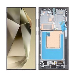 TOUCH+DISPLAY COM FRAME SAMSUNG GALAXY S24 ULTRA/S928 6.8" PRETO OLED