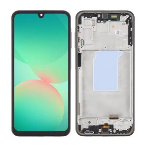 TOUCH+DISPLAY COM FRAME SAMSUNG GALAXY A26 5G/A266 6.7" PRETO INCELL