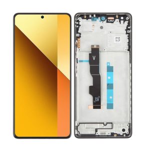 TOUCH+DISPLAY COM FRAME XIAOMI REDMI NOTE 13 5G 6.67" PRETO