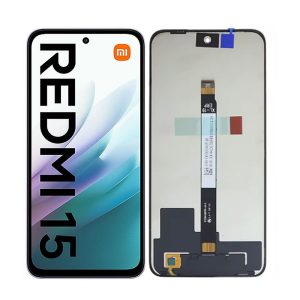 TOUCH+DISPLAY XIAOMI REDMI 15 4G/POCO M7 4G 6.9" PRETO ORIGINAL (VERSAO EUROPA)