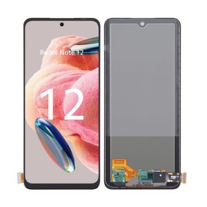 TOUCH+DISPLAY COM FRAME XIAOMI REDMI NOTE 12 4G 6.67" PRETO INCELL