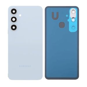TAMPA TRASEIRA SAMSUNG GALAXY S24 FE/S721 AZUL COM LENTE DE CAMERA