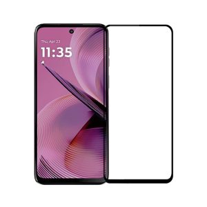 PELICULA DE VIDRO 5D COMPLETA MOTOROLA MOTO G55 6.49" PRETO