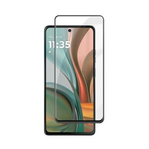 PELICULA DE VIDRO 5D COMPLETA MOTOROLA MOTO G75 6.78" PRETO