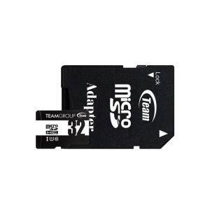 CARTAO DE MEMORIA TEAM GROUP 32GB MICRO SD CLASS 10 COM ADAPTADOR