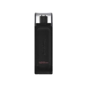PENDRIVE KINGSTON 128GB PRETO DATA TRAVELER 70 3.2 USB-C