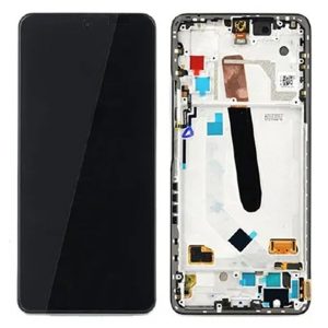 TOUCH+DISPLAY COM FRAME XIAOMI MI 11X PRO/MI 11I 6.67" PRETO ORIGINAL