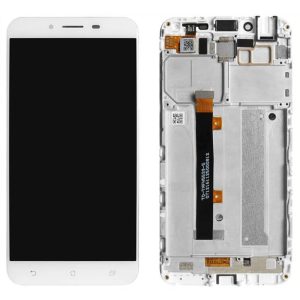 TOUCH+DISPLAY COM FRAME ASUS ZENFONE 3 MAX/ZC553KL/XOO8D 5.5" BRANCO