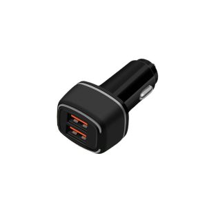 ADAPTADOR DE ISQUEIRO NEW SCIENCE SLD-C02 PRETO 40W/3.0A/2 USB