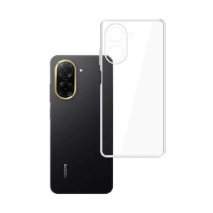 CAPA SILICONE XIAOMI REDMI A5 TRANSPARENTE COM PROTECAO DE CAMERA