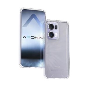 CAPA SILICONE DURA ANTI-CHOQUE OPPO RENO13 PRO 5G TRANSPARENTE