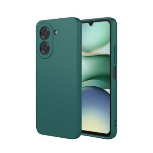 CAPA SILICONE XIAOMI REDMI A5 VERDE ESCURO COM PROTETOR DE CAMERA