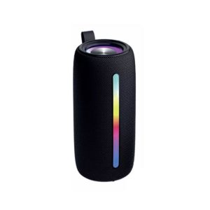 COLUNA BLUETOOTH DENVER BTL-360B PRETO COM LUZ LED