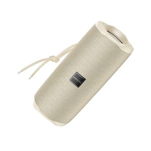 MINI COLUNA BLUETOOTH BOROFONE BR100 DOURADO 1200MAH