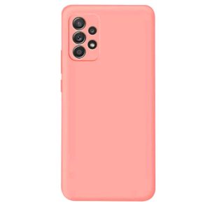 CAPA SILICONE GEL SAMSUNG GALAXY A33 5G ROSA CLARA COM PROTETOR DE CAMERA ROBUST