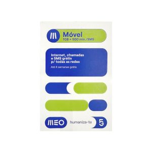 CARTAO SIM MEO TOP TOTAL 1GB+500 MIN