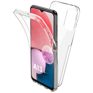 CAPA SILICONE DURA 360 SAMSUNG GALAXY A13 5G TRANSPARENTE