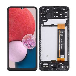 TOUCH+DISPLAY COM FRAME SAMSUNG GALAXY A13 4G/A135 6.6" PRETO ORIGINAL